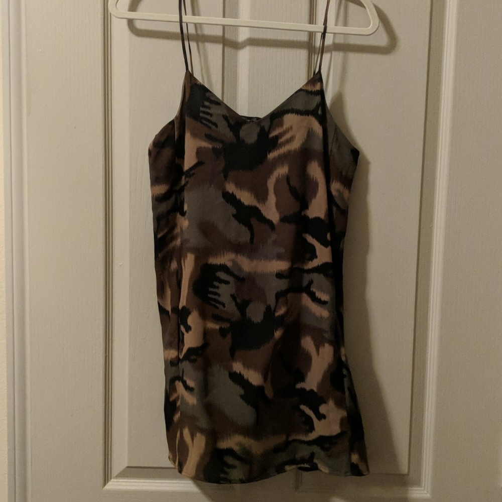 Spaghetti strap shift dress